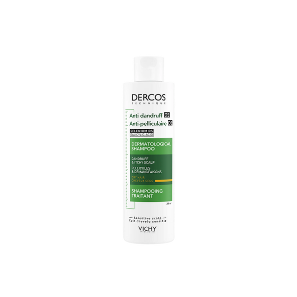 DERCOS SHAMPOOING ANTI-PELLICULAIRE DS - CHEVEUX SECS