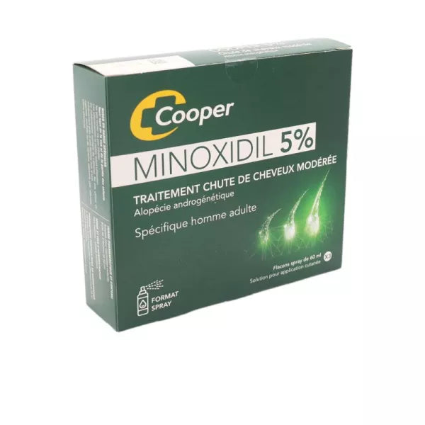 Copper Minoxidil 5 % Solution pour application cutanée Bte/3