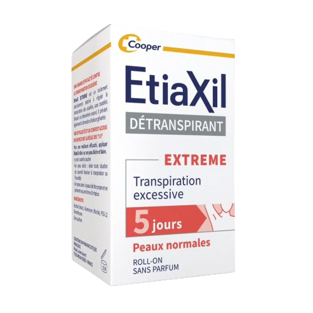 Etiaxil Anti-transpirant Extrême Peaux Normales aisselles
