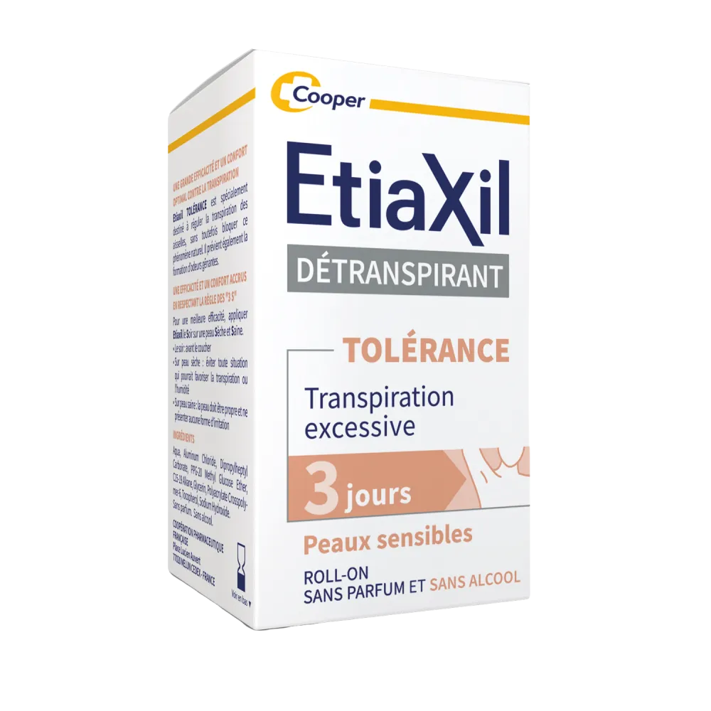 Etiaxil Anti-transpirant Tolérance Aisselles