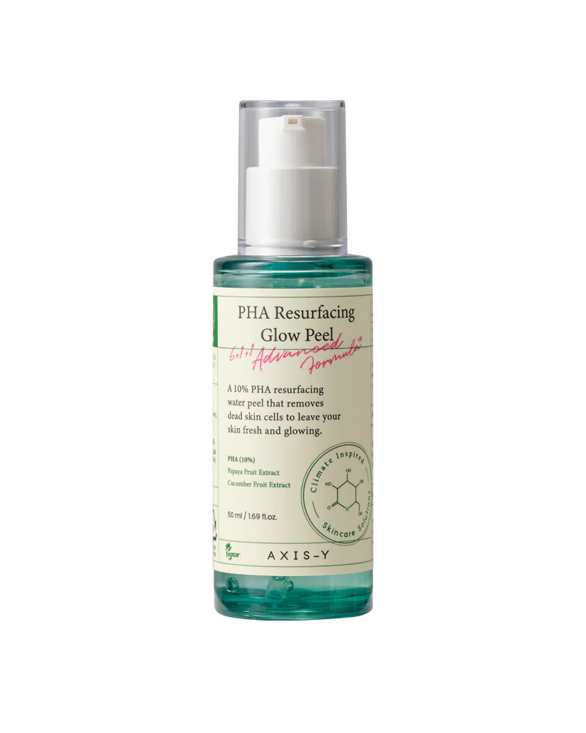 PHA Resurfacing Glow Peel 10% PHA, Papaya + Cucumber Fruit Extract