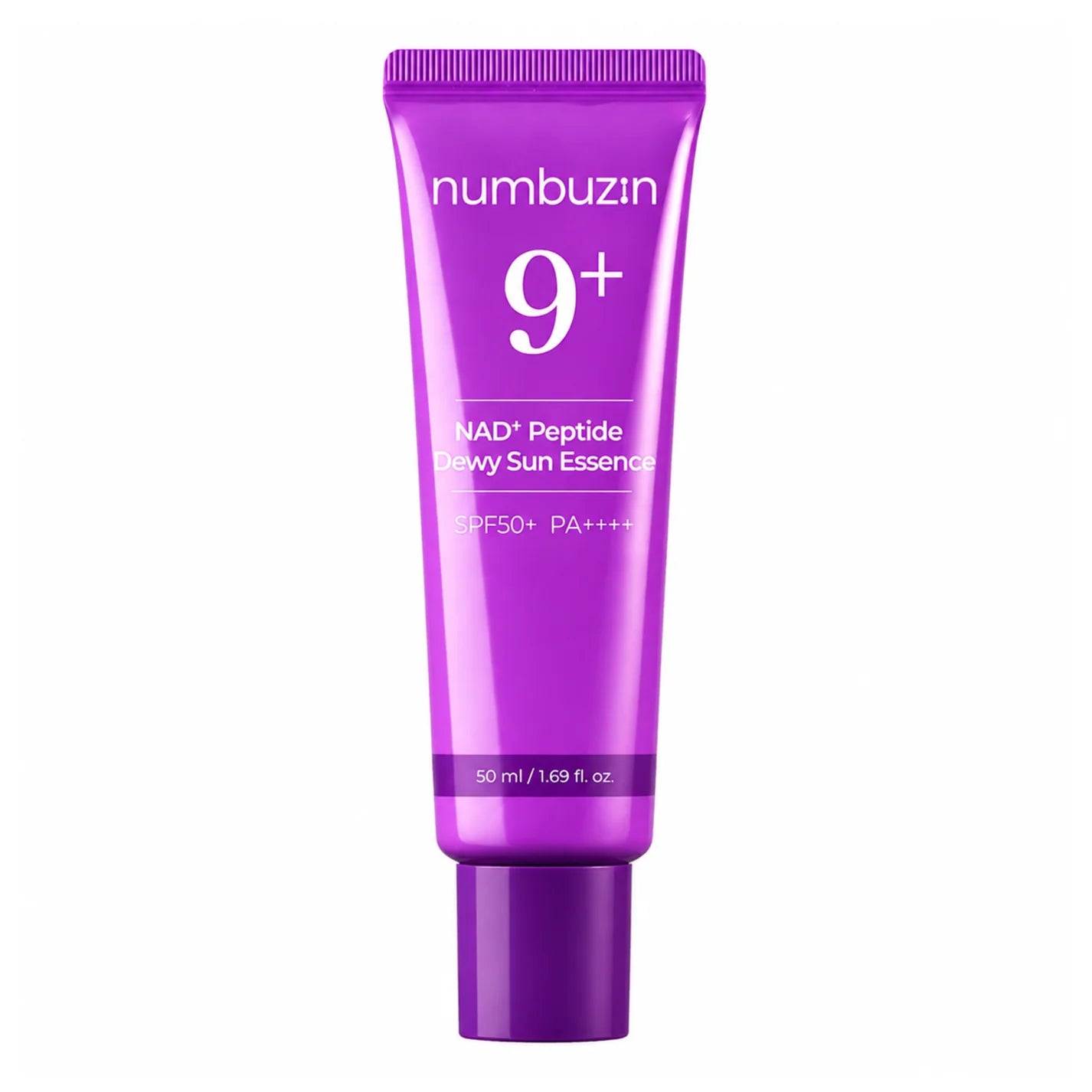 No.9+ NAD+ Peptides Dewy Sun Essence For All Skin Types, SPF50+ PA++++