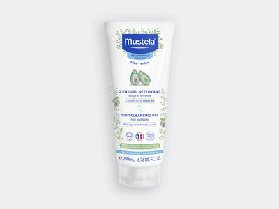 Gel Nettoyant 2 en 1 Bébé à l'avocat BIO