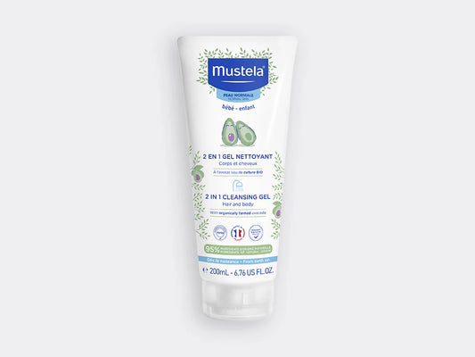 Gel Nettoyant 2 en 1 Bébé à l'avocat BIO