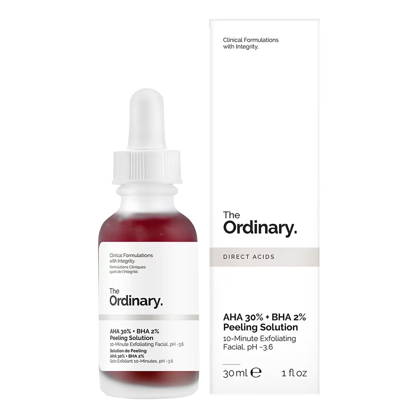 AHA 30% + BHA 2% Peeling Solution