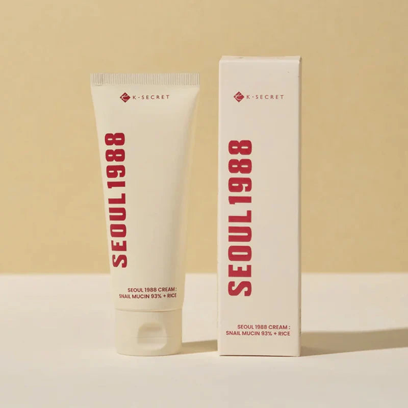 Seoul 1988 Cream Snail Mucin 93% + Rice