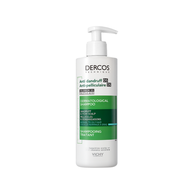 DERCOS SHAMPOOING ANTI-PELLICULAIRE DS - CHEVEUX NORMAUX À GRAS 390 ml