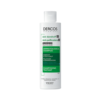 DERCOS SHAMPOOING ANTI-PELLICULAIRE DS - CHEVEUX NORMAUX À GRAS