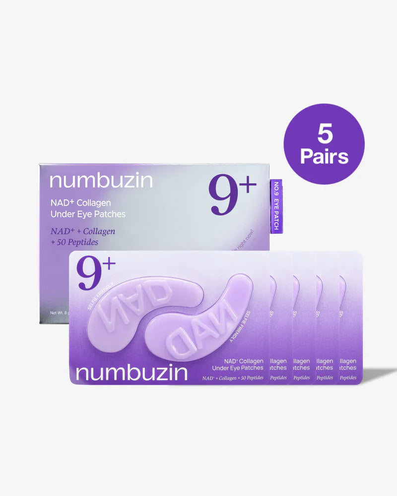 No.9+ NAD+ Collagen Under Eye Patches