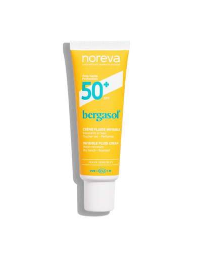 Bergasol SPF 50+ Crème Fluide Invisible - peaux sensibles