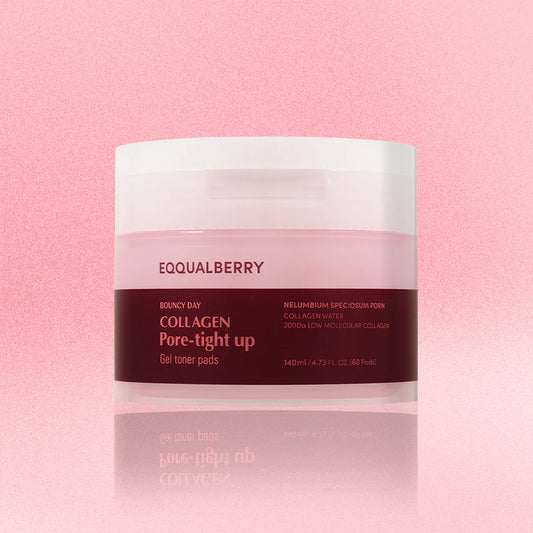 Bouncy Day Collagen Pore-tight Up Gel Toner Pads