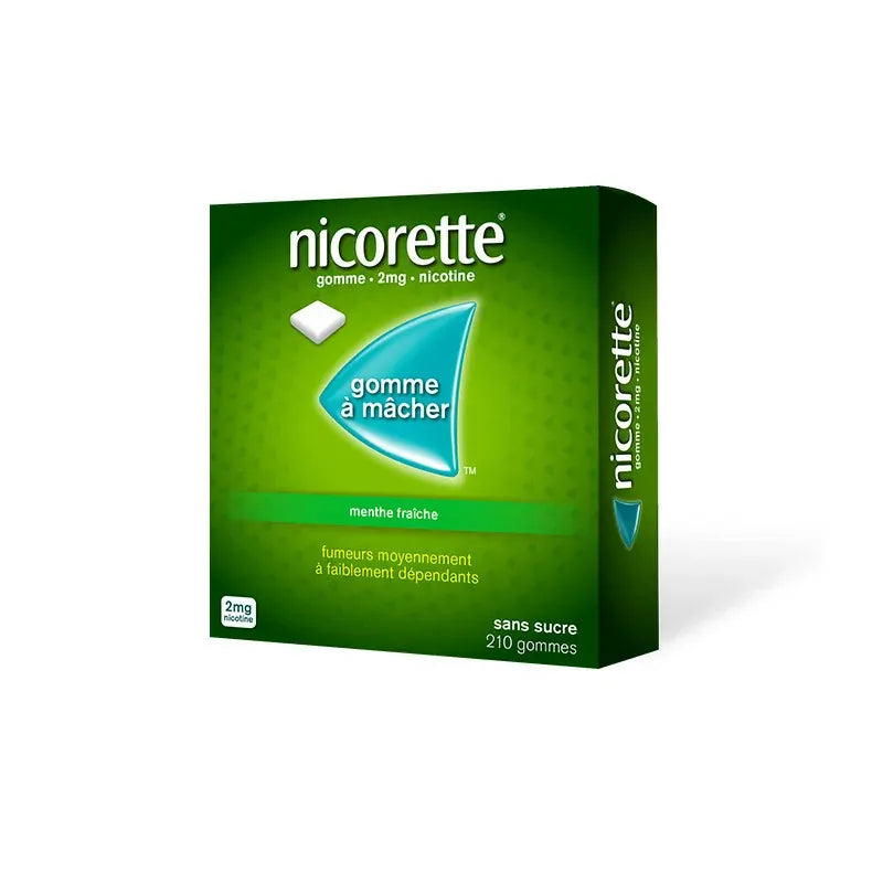 Gomme à Mâcher - 2 mg Nicotine