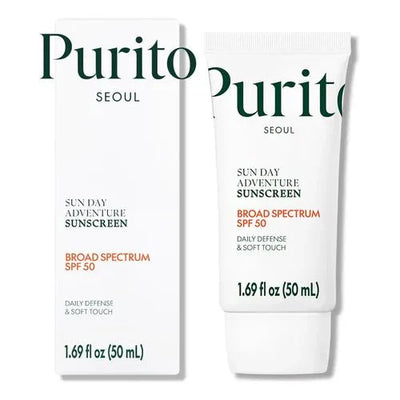 Sun Day Adventure Sunscreen Broad Spectrum SPF 50, Daily Defense & Soft Touch