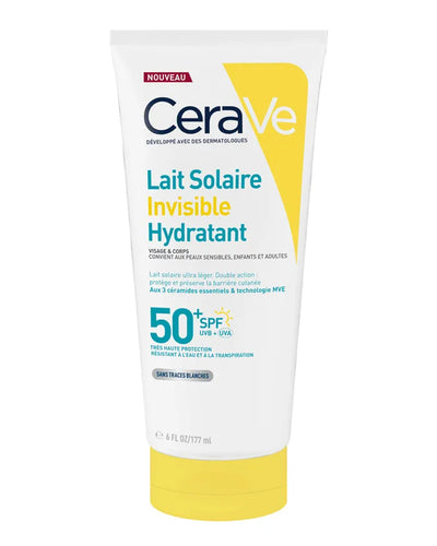 Invisible Hydrating Sunscreen SPF50+ UVB+UVA,