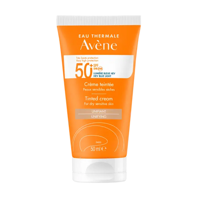Soins solaires - Peaux sensibles Crème teintée SPF 50+
