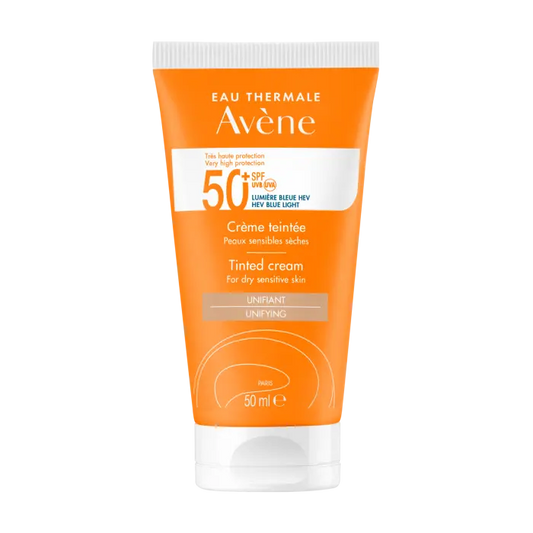 Soins solaires - Peaux sensibles Crème teintée SPF 50+